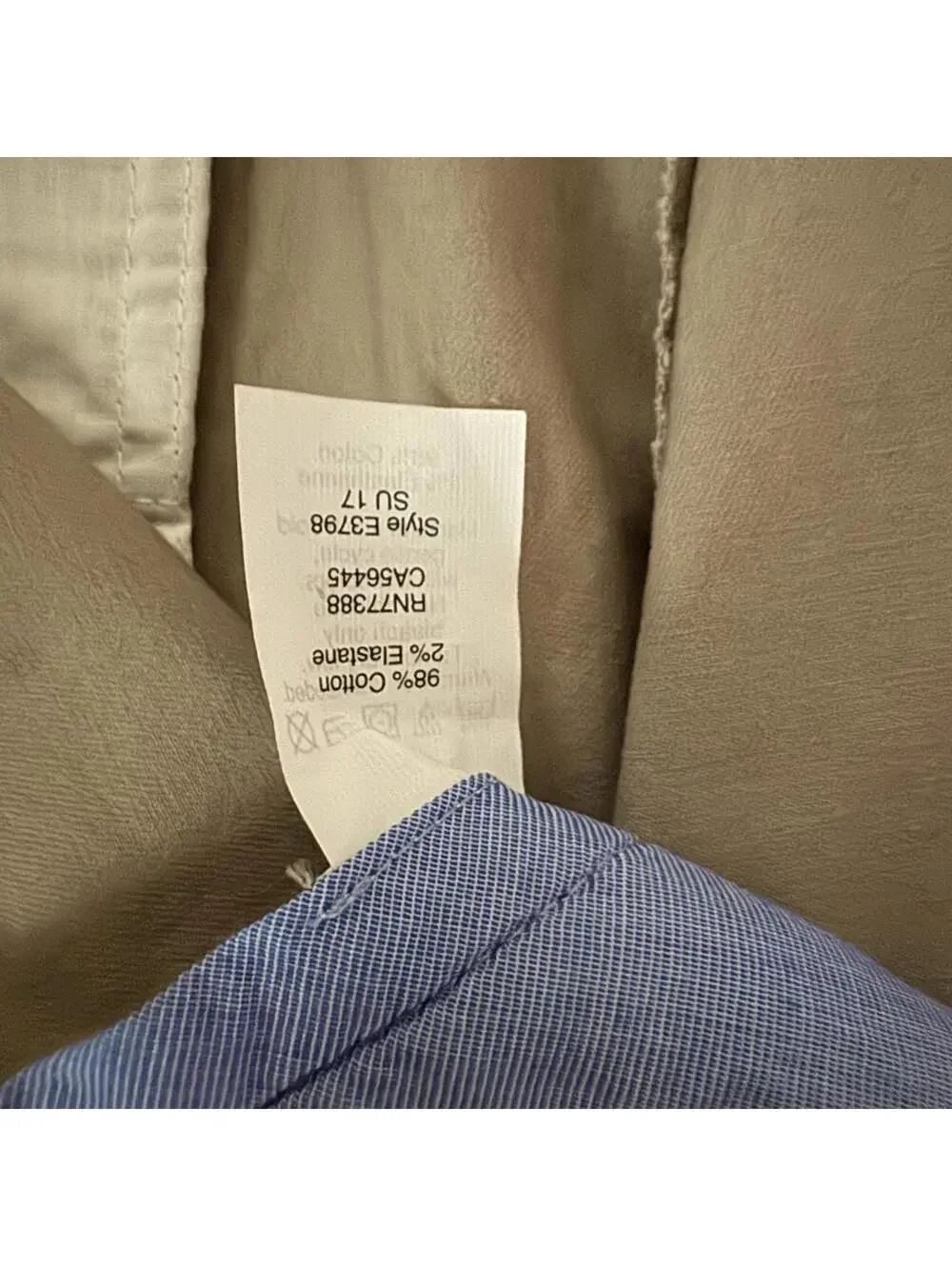 Vintage J.Crew Flex Chino Sutton Straight fit khaki pants 34x32